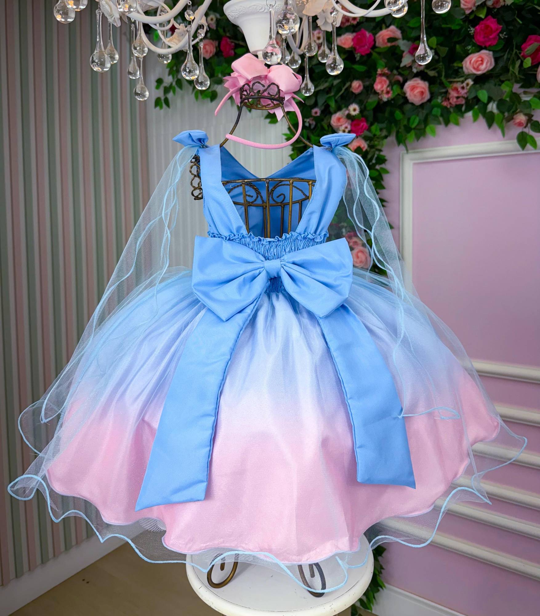 Vestido Princesa Tematico Sereia - Ariel - Fundo do Mar - Leveza e Elegância para Meninas | Bebeloo Kids