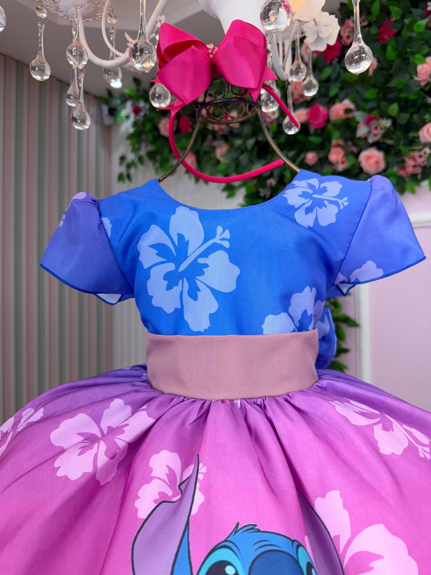 Vestido Infantil Temáticos da Gigi Lilo e Stitch - Leveza e Elegância para Meninas | Bebeloo Kids