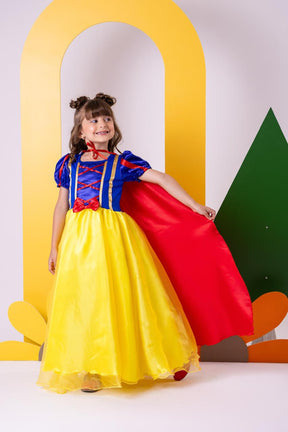 Fantasia Princesa Bebeloo Kids Branca De Neve - Diversão e Encanto para Brincar | Bebeloo Kids
