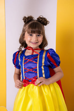 Fantasia Princesa Bebeloo Kids Branca De Neve - Diversão e Encanto para Brincar | Bebeloo Kids