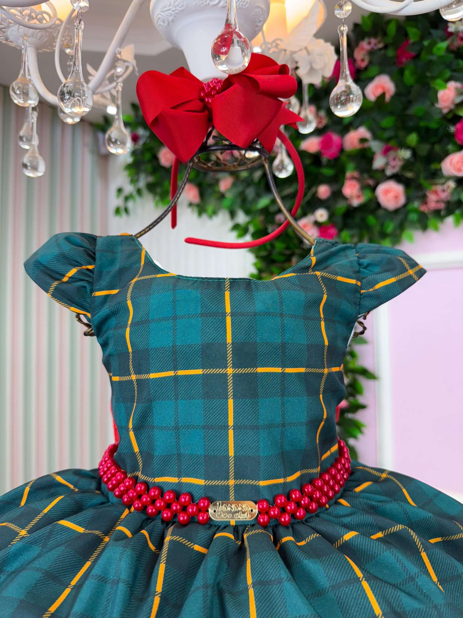 Vestido Banana Club Brilho de Neve - Natal - Leveza e Elegância para Meninas | Bebeloo Kids