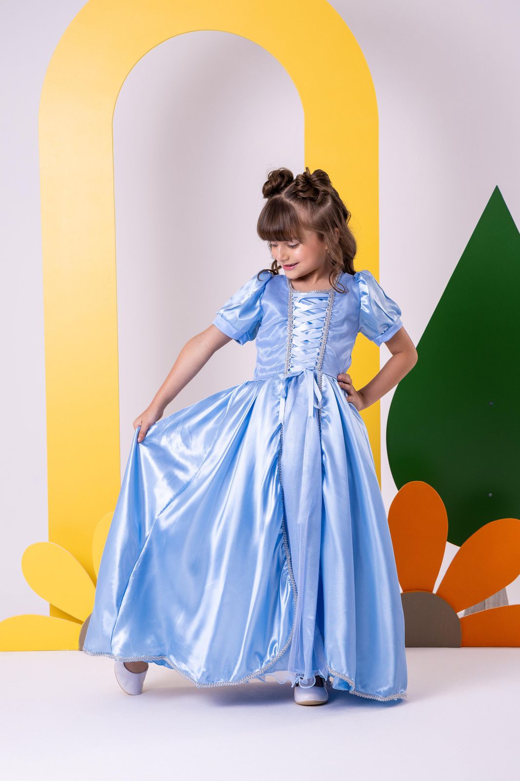 Fantasia Princesa Cinderela Modelo 2 - Qualidade e Cuidado para os Pequenos | Bebeloo Kids