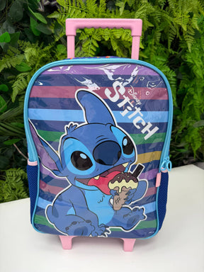 Mochila de Rodinhas Stitch - Praticidade e Charme para o Dia a Dia | Bebeloo Kids