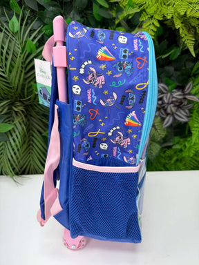 Mochila de Rodinhas Stitch - Praticidade e Charme para o Dia a Dia | Bebeloo Kids