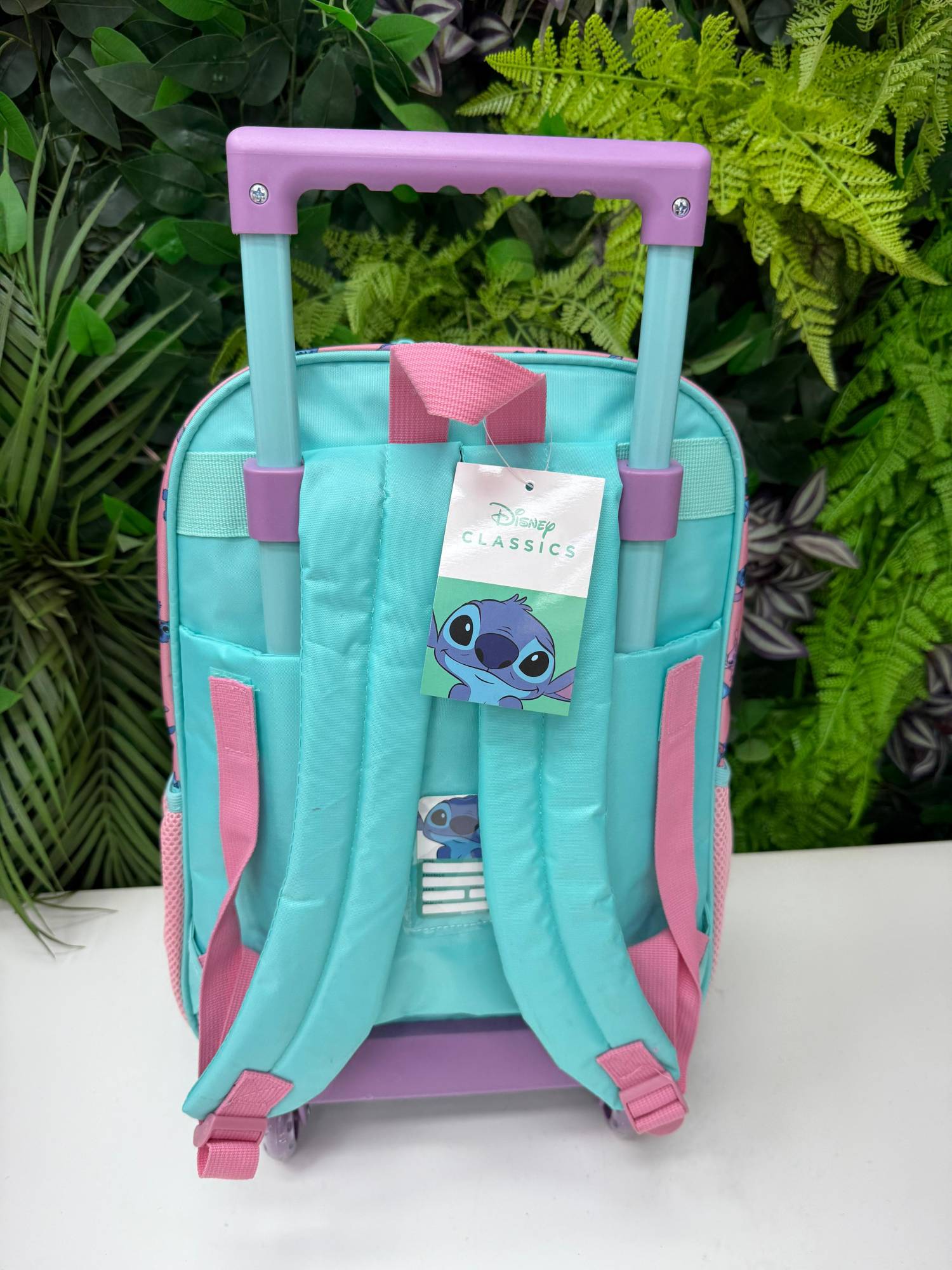 Mochila Rodinha Stitch e Angel - Praticidade e Charme para o Dia a Dia | Bebeloo Kids