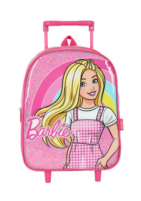 Mochila de Rodinhas Barbie Pink - Praticidade e Charme para o Dia a Dia | Bebeloo Kids