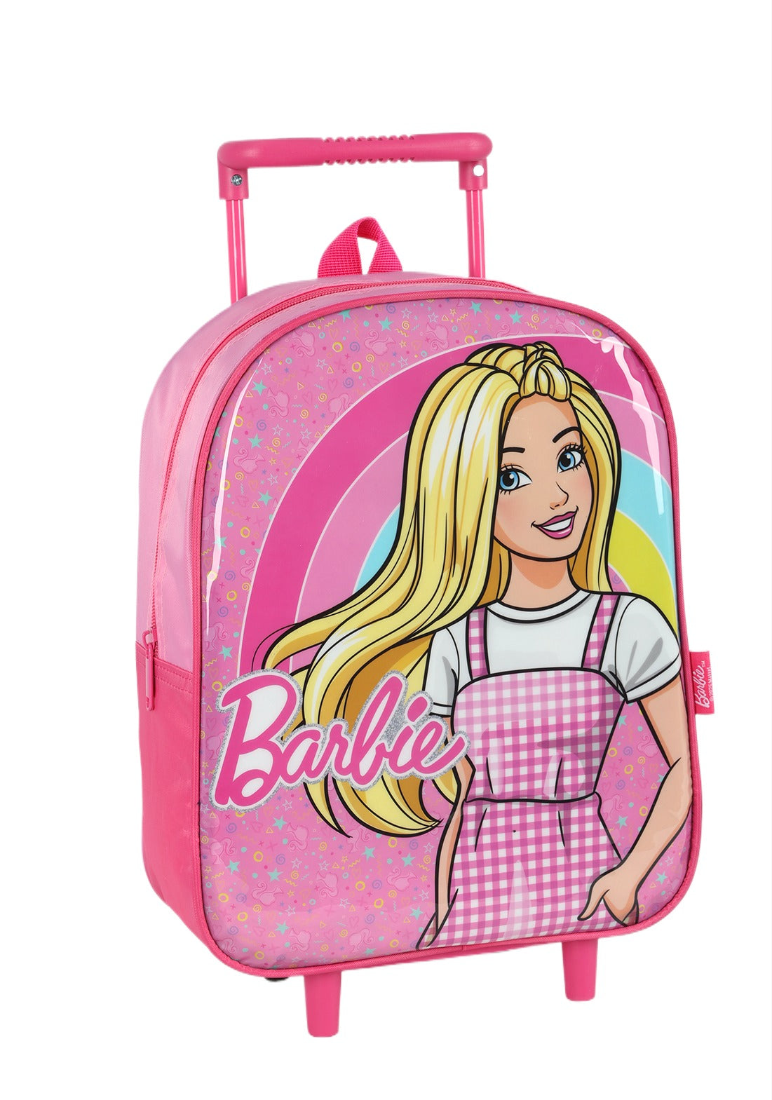 Mochila de Rodinhas Barbie Pink - Praticidade e Charme para o Dia a Dia | Bebeloo Kids