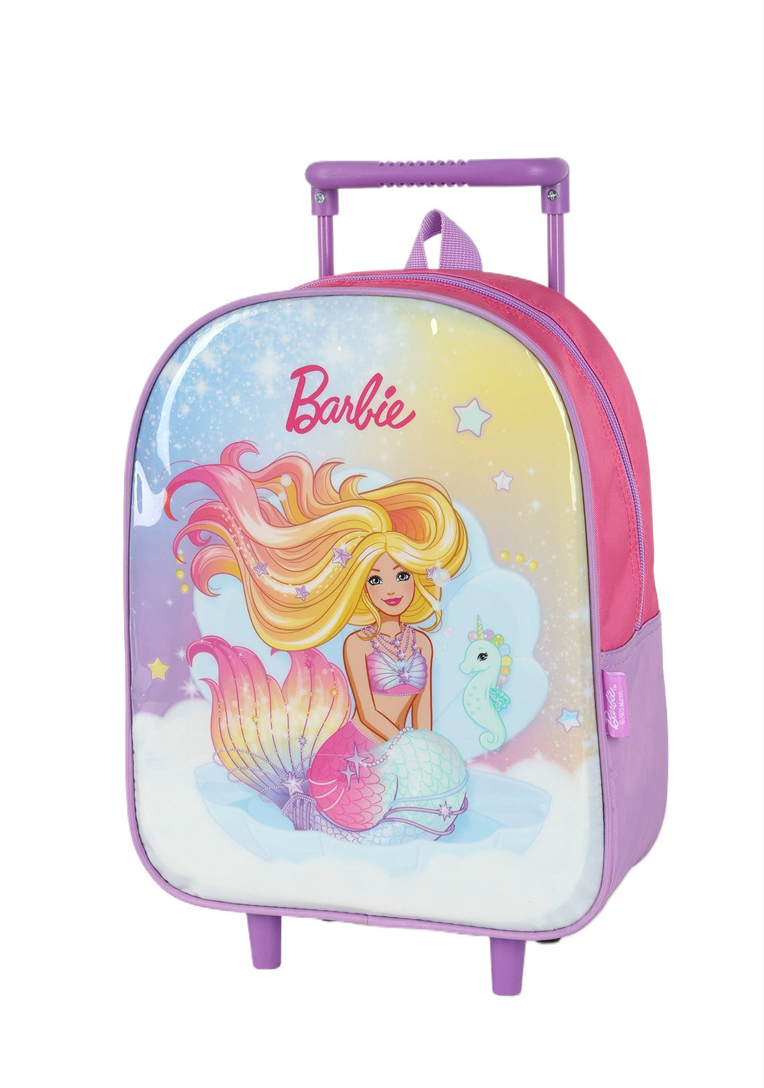 Mochila de Rodinhas Barbie Sereia - Praticidade e Charme para o Dia a Dia | Bebeloo Kids