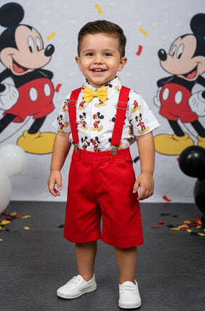 Conjunto Temáticos Meninos Mickey - Estilo Delicado para o Dia a Dia | Bebeloo Kids