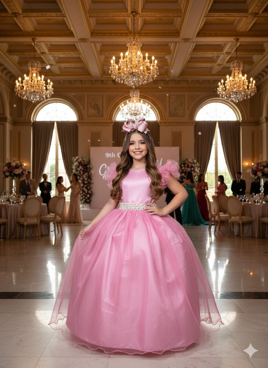 Vestido Marie Longo Amanda Rose - Leveza e Elegância para Meninas | Bebeloo Kids