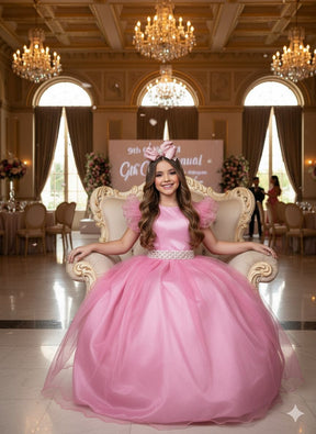 Vestido Marie Longo Amanda Rose - Leveza e Elegância para Meninas | Bebeloo Kids