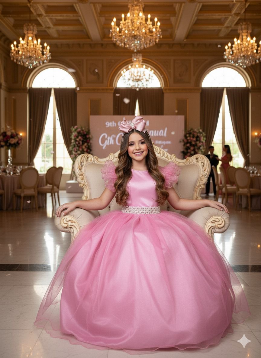 Vestido Marie Longo Amanda Rose - Leveza e Elegância para Meninas | Bebeloo Kids
