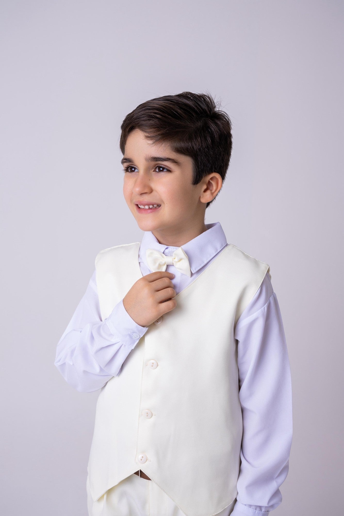 Conjunto Miss Cherry Social Leonardo Colete Amarelo Claro - Estilo Delicado para o Dia a Dia | Bebeloo Kids