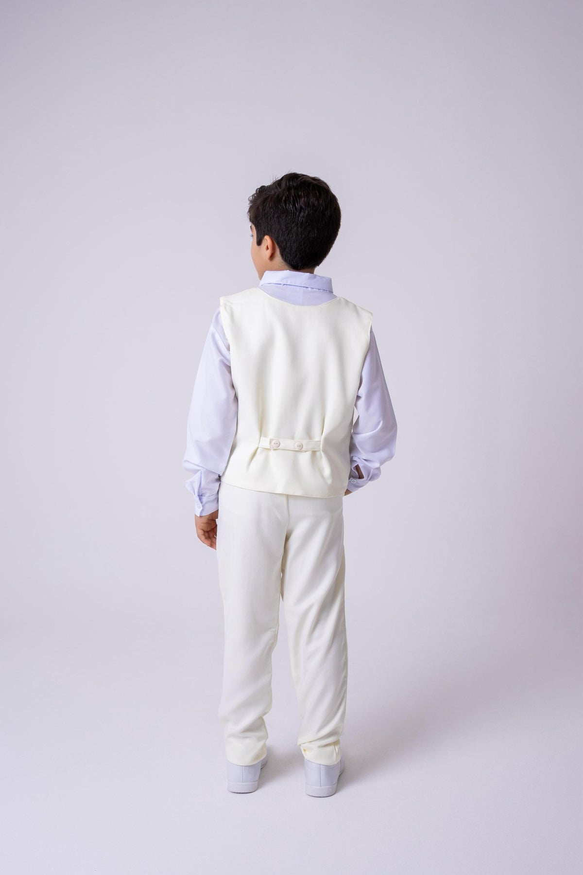 Conjunto Miss Cherry Social Leonardo Colete Amarelo Claro - Estilo Delicado para o Dia a Dia | Bebeloo Kids