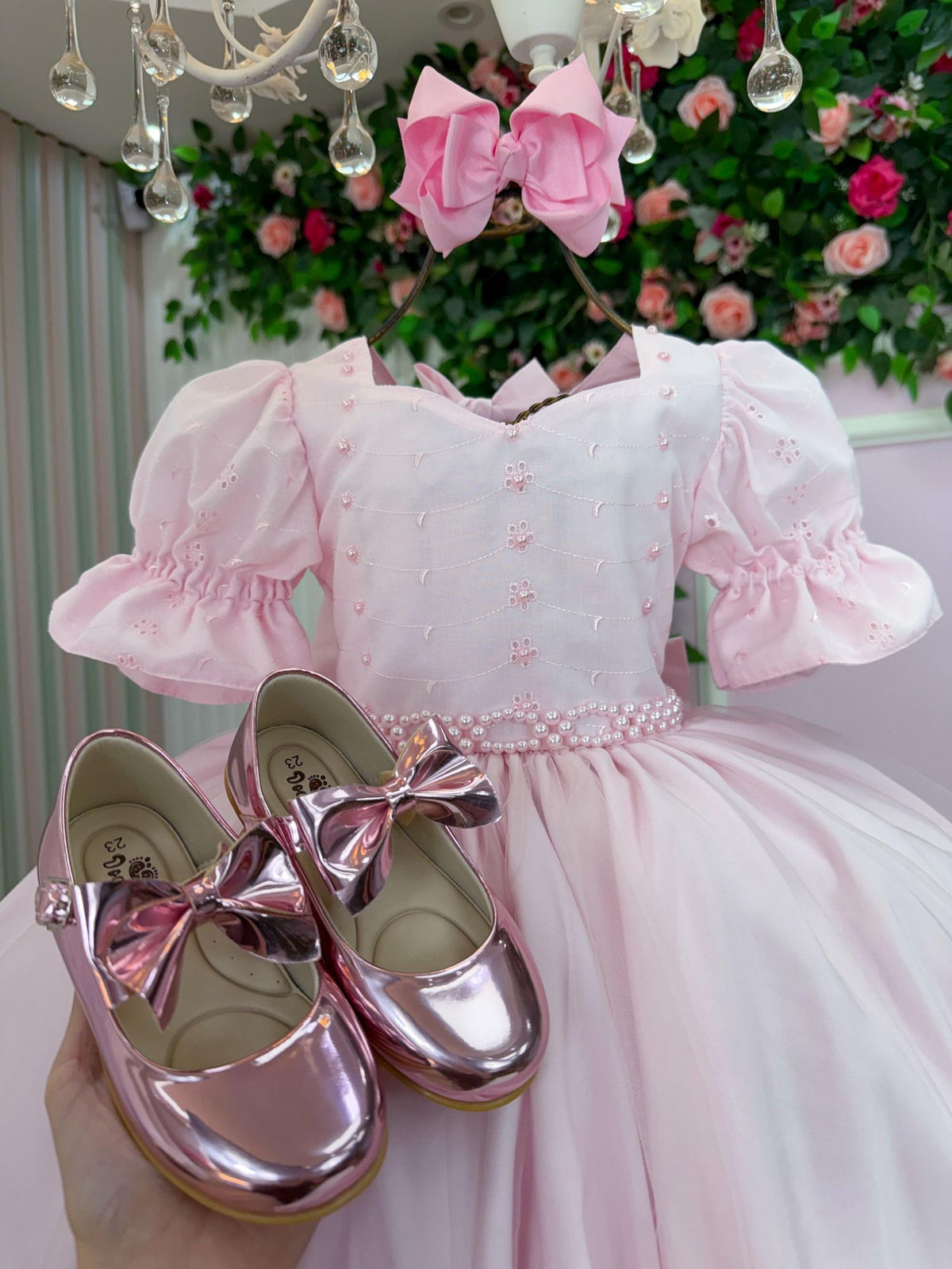 Vestido Bella Child Priscila Rosa Bebe - Leveza e Elegância para Meninas | Bebeloo Kids