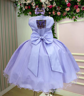 Vestido Marie Jardim das Borboletas Lilas Viviane - Leveza e Elegância para Meninas | Bebeloo Kids