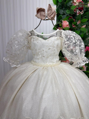Vestido Bella Child Longo Eva Off - Leveza e Elegância para Meninas | Bebeloo Kids