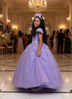 Vestido Marie Longo Heloisa Lilas - Diversão e Encanto para Brincar | Bebeloo Kids