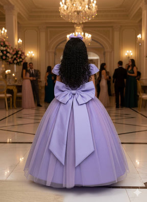 Vestido Marie Longo Heloisa Lilas - Diversão e Encanto para Brincar | Bebeloo Kids