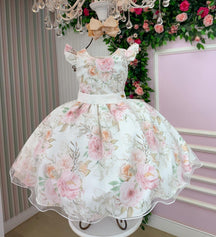 Vestido Mini Miss Luma Off - Leveza e Elegância para Meninas | Bebeloo Kids