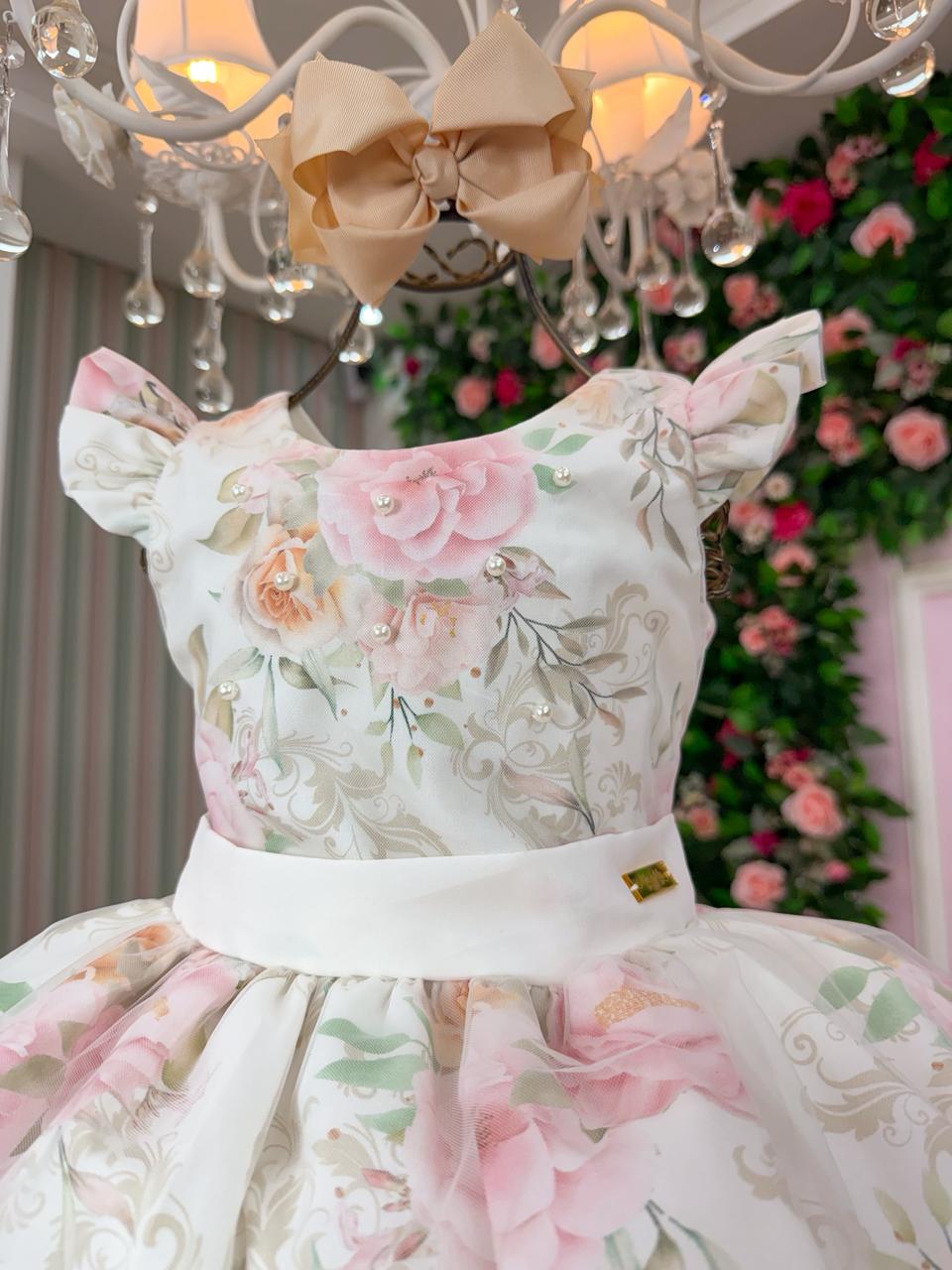 Vestido Mini Miss Luma Off - Leveza e Elegância para Meninas | Bebeloo Kids