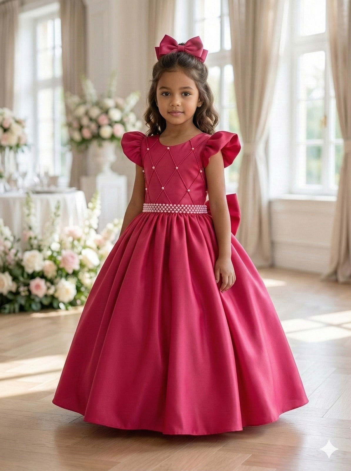 Vestido Ysa Kids Ariane Longo Pink - Leveza e Elegância para Meninas | Bebeloo Kids