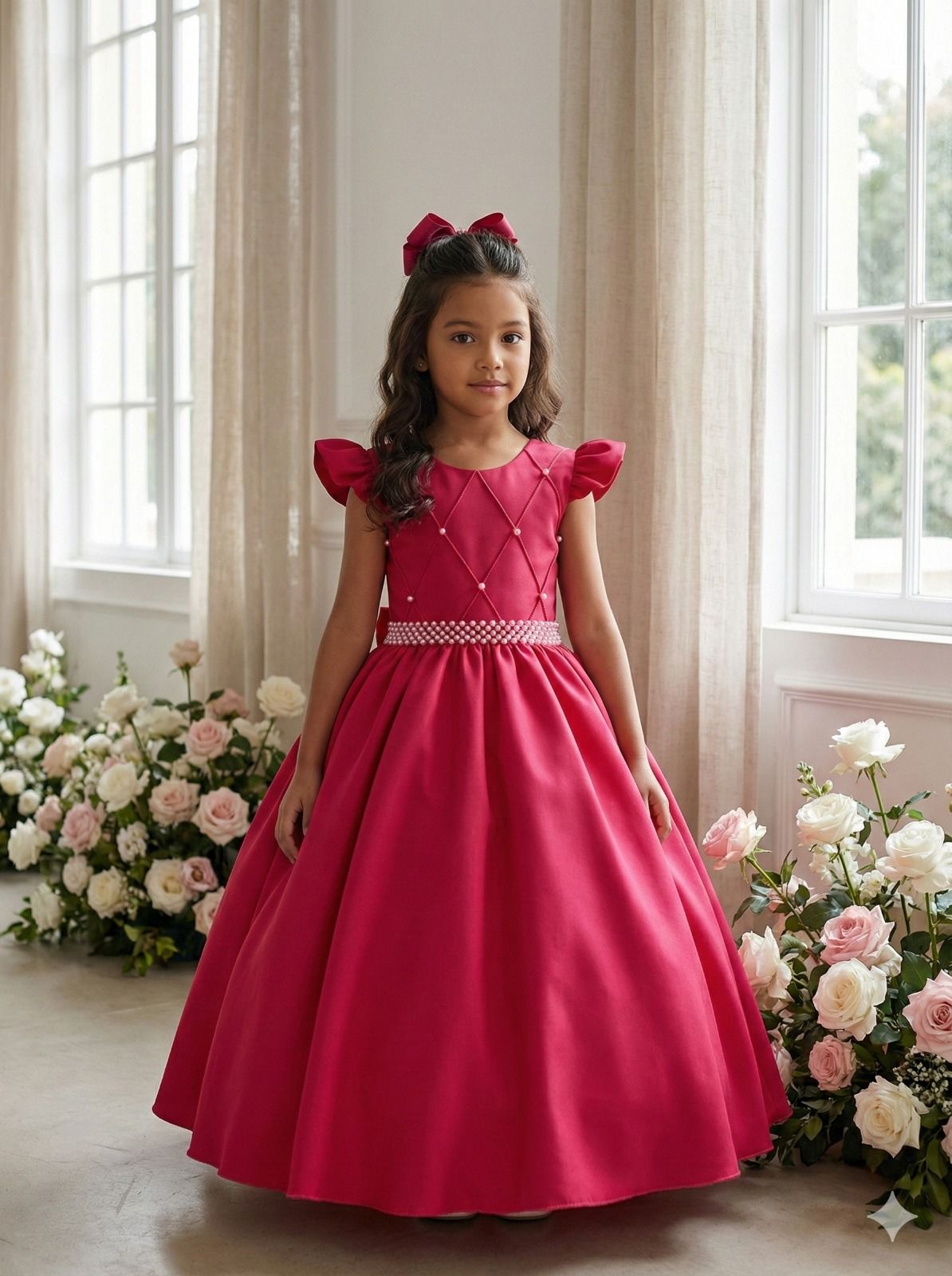 Vestido Ysa Kids Ariane Longo Pink - Leveza e Elegância para Meninas | Bebeloo Kids
