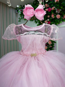 Vestido Bella Child Layla Rosa Bebe - Leveza e Elegância para Meninas | Bebeloo Kids