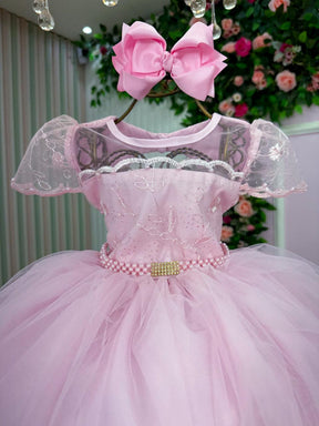 Vestido Bella Child Layla Rosa Bebe - Leveza e Elegância para Meninas | Bebeloo Kids