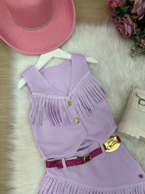 Conjunto Blogueirinha Boiadeira Maraisa - Estilo Delicado para o Dia a Dia | Bebeloo Kids