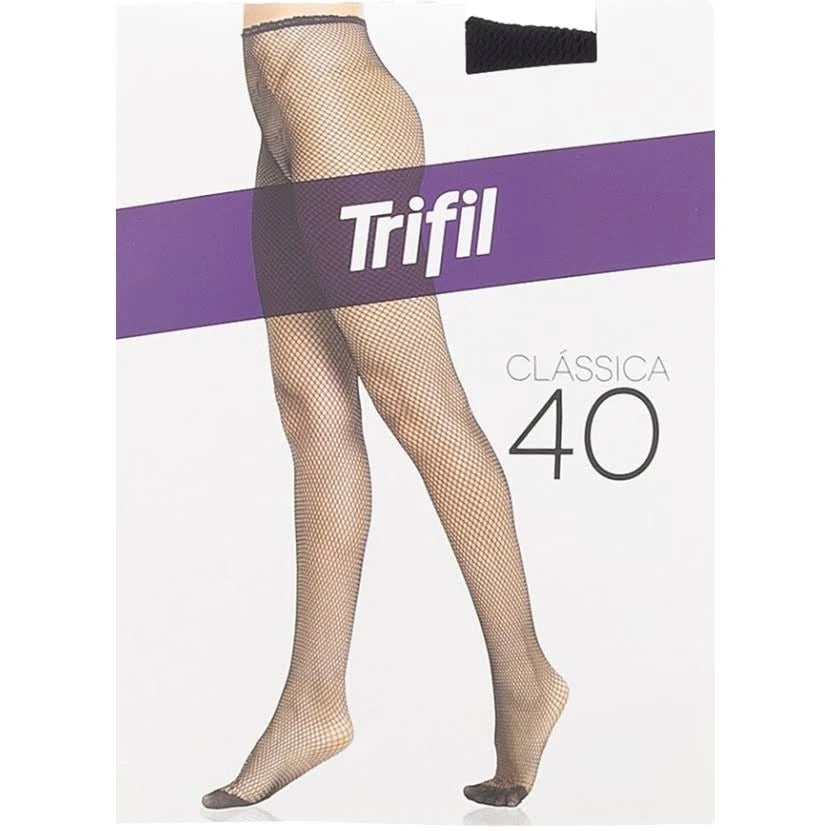 Meia Calça Adulto Trifil Arrastão Preto - Conforto e Fofura para os Pezinhos | Bebeloo Kids