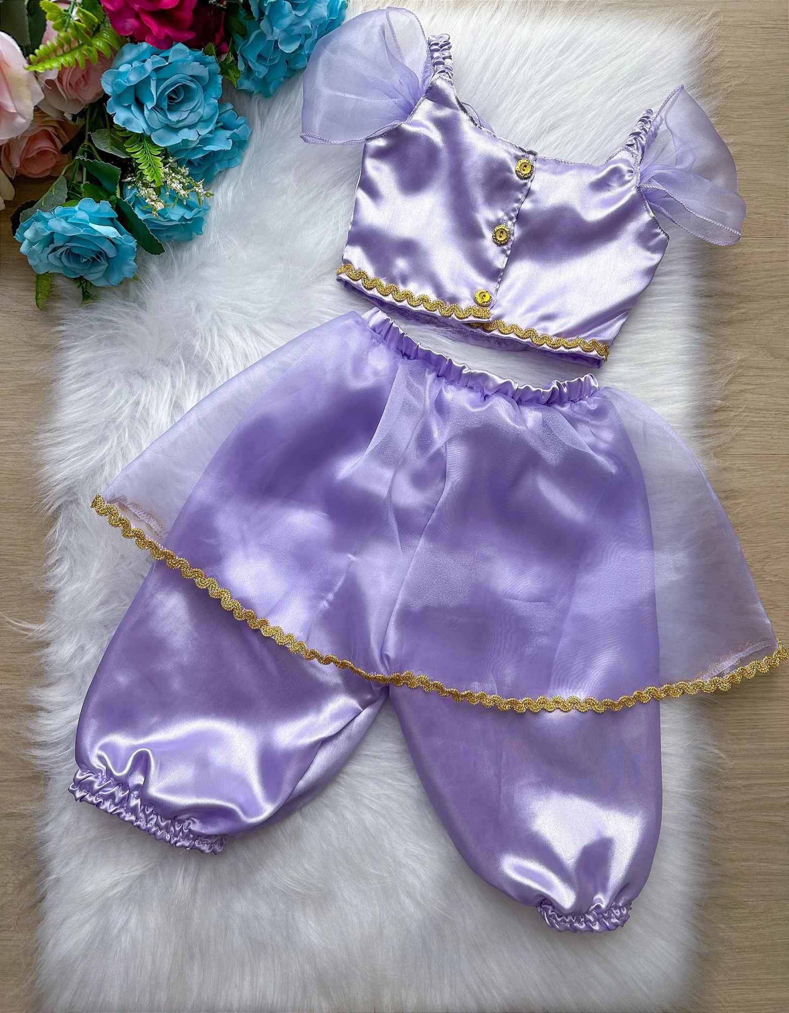 Fantasia Princesa Princesa Jasmine - Qualidade e Cuidado para os Pequenos | Bebeloo Kids