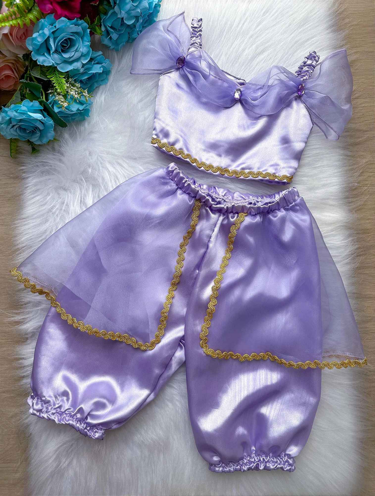 Fantasia Princesa Princesa Jasmine - Qualidade e Cuidado para os Pequenos | Bebeloo Kids