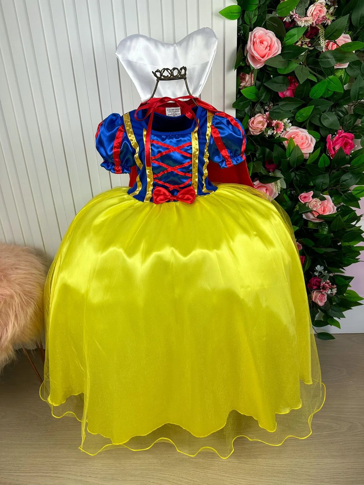 Fantasia Princesa Princesas - Qualidade e Cuidado para os Pequenos | Bebeloo Kids