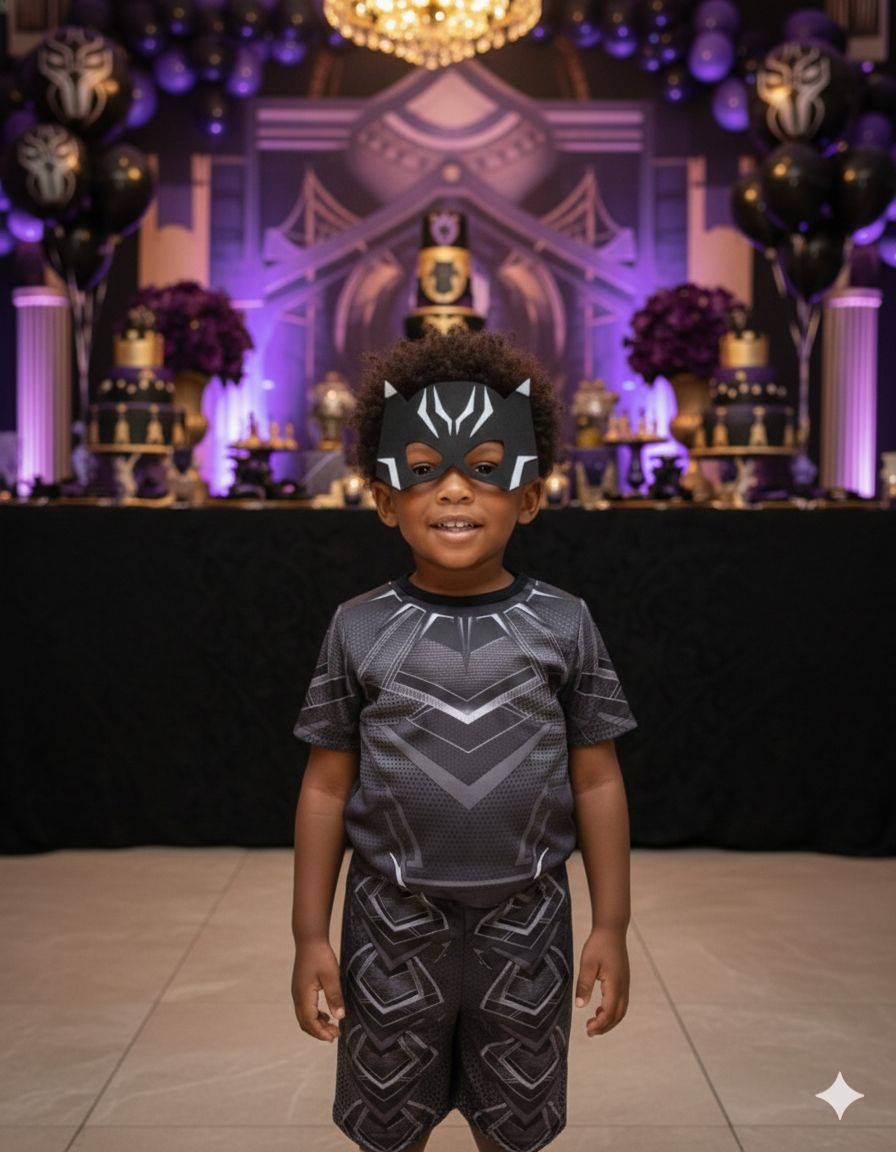Fantasia Pantera Negra Modelo 2 | Bebeloo Kids