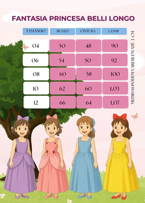 Fantasia Princesa Princesas Regata - Leveza e Frescor para os Dias Quentes | Bebeloo Kids