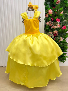 Fantasia Princesa Bebeloo Kids A Bela E A Fera Longa - Diversão e Encanto para Brincar | Bebeloo Kids