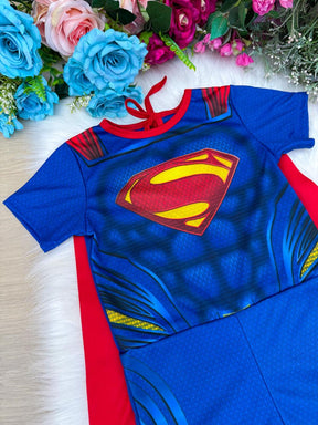 Fantasia Super Homem Modelo 1 - Qualidade e Cuidado para os Pequenos | Bebeloo Kids