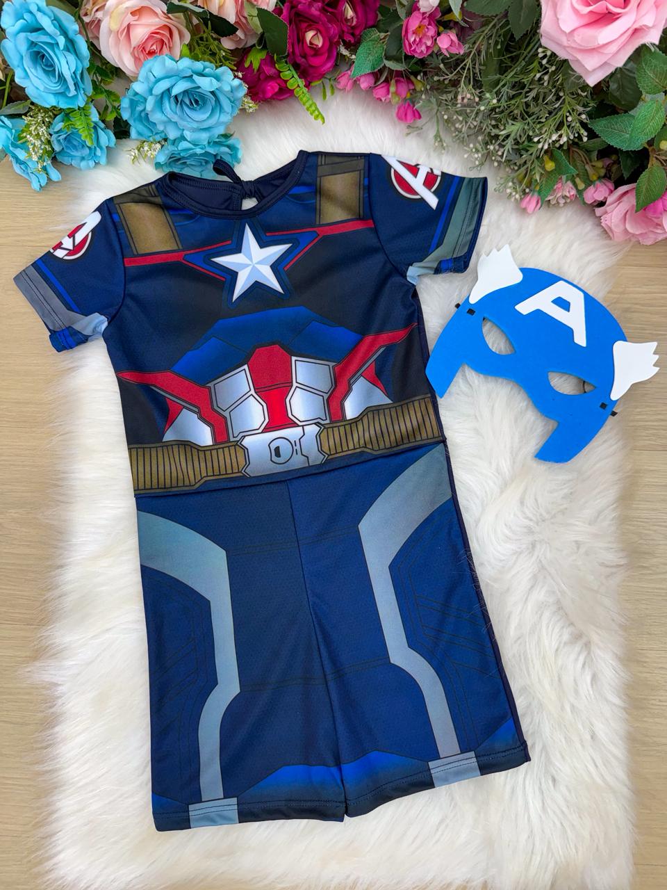 Fantasia Capitão America - Diversão e Encanto para Brincar | Bebeloo Kids