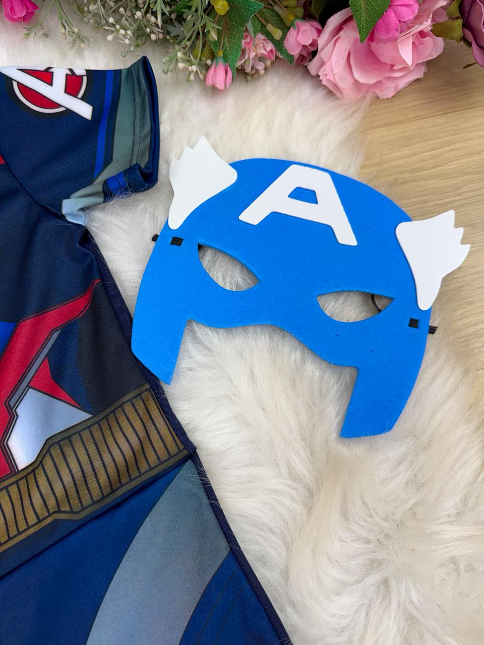 Fantasia Capitão America - Diversão e Encanto para Brincar | Bebeloo Kids