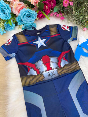 Fantasia Capitão America - Diversão e Encanto para Brincar | Bebeloo Kids