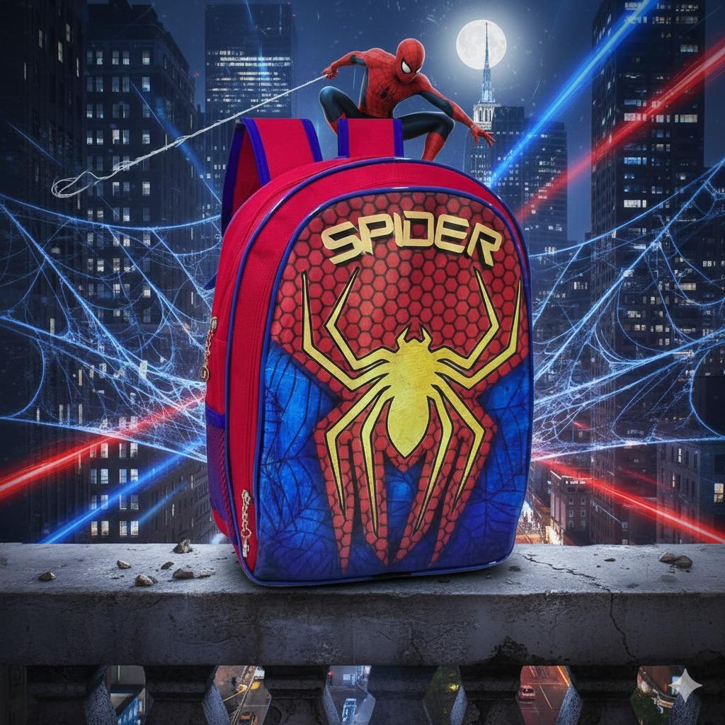 Mochila de Costas Homem Aranha - Praticidade e Charme para o Dia a Dia | Bebeloo Kids