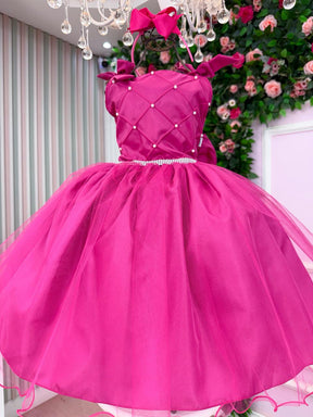 Vestido Marie Mariely Pink - Leveza e Elegância para Meninas | Bebeloo Kids