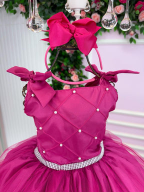 Vestido Marie Mariely Pink - Leveza e Elegância para Meninas | Bebeloo Kids