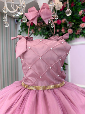 Vestido Marie Mariely Rose - Leveza e Elegância para Meninas | Bebeloo Kids