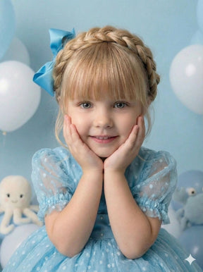 Vestido Marie Azul Tiffany Bolinhas (VESTMARIEAZLTFFNBLNHS)