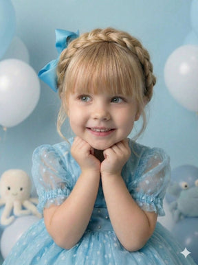 Vestido Marie Azul Tiffany Bolinhas (VESTMARIEAZLTFFNBLNHS)