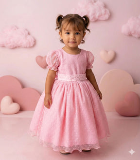 Vestido Marie Rosa Bebe Bolinhas (VESTMARIERSBBBLNHS)