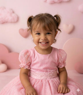 Vestido Marie Rosa Bebe Bolinhas (VESTMARIERSBBBLNHS)