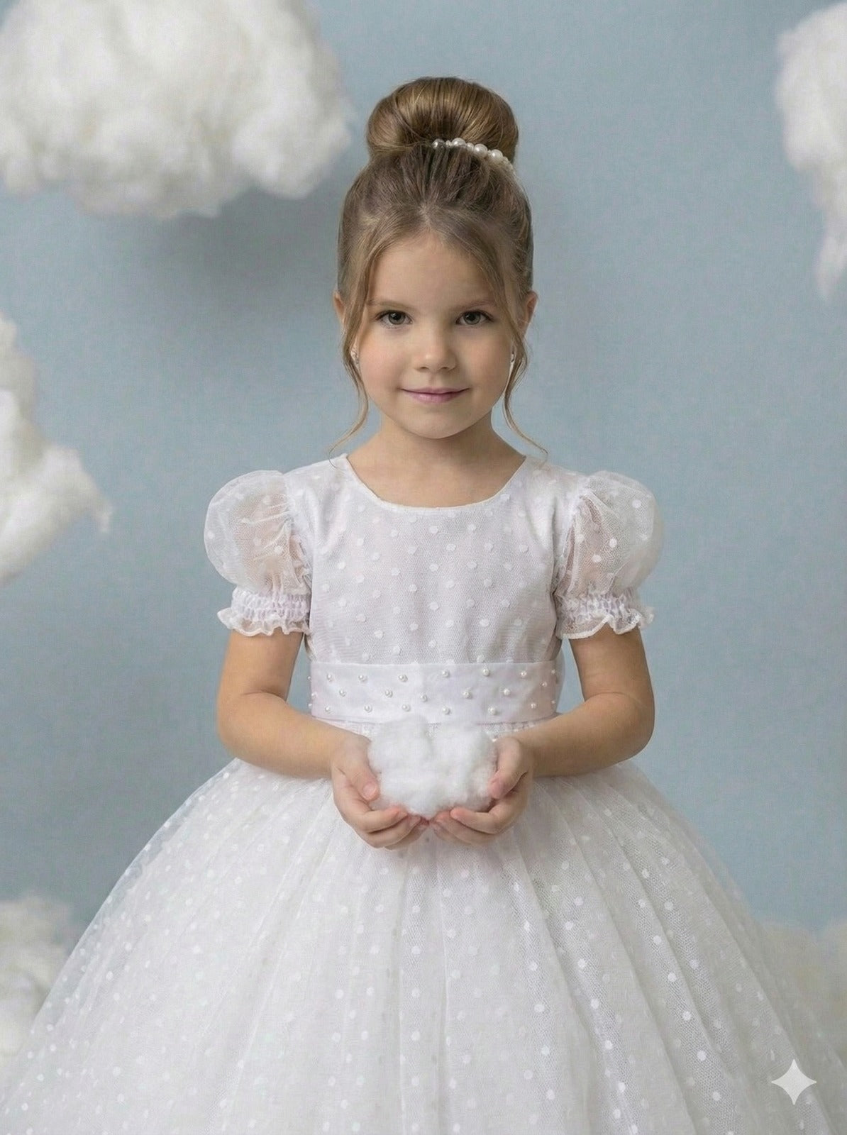 Vestido Marie Branco Bolinhas (VESTBRNCBOL)